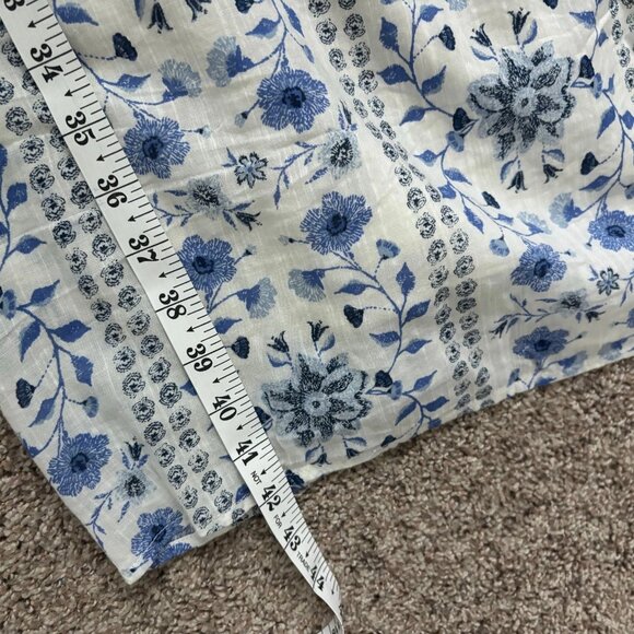 Old Navy Women’s Off the Shoulder Smocked Ditsy Floral Print Midi Dress Sz L - Picture 6 of 8